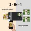 imageKODAK Mini Shot 2 Retro 4PASS 2in1 Instant Camera and Photo Printer 21x34 inches  8 Sheets YellowYellow