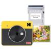 imageKODAK Mini Shot 2 Retro 4PASS 2in1 Instant Camera and Photo Printer 21x34 inches  8 Sheets YellowYellow