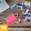 imageKODAK Step Instant Smartphone Photo Printer  Portable Mini Color Wireless Mobile Printer  Zink 2x3 StickyBack Photos  Bluetooth Compatible with iOS ampamp Android Devices  Fun Editing App  BlackPink