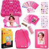 imageKODAK Step Instant Smartphone Photo Printer  Portable Mini Color Wireless Mobile Printer  Zink 2x3 StickyBack Photos  Bluetooth Compatible with iOS ampamp Android Devices  Fun Editing App  BlackBarbie Iconic