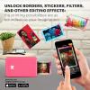 imageKODAK Step Instant Smartphone Photo Printer  Portable Mini Color Wireless Mobile Printer  Zink 2x3 StickyBack Photos  Bluetooth Compatible with iOS ampamp Android Devices  Fun Editing App  BlackPink