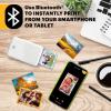 imageKODAK Step Instant Smartphone Photo Printer  Portable Mini Color Wireless Mobile Printer  Zink 2x3 StickyBack Photos  Bluetooth Compatible with iOS ampamp Android Devices  Fun Editing App  BlackWhite