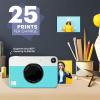 imageKodak Printomatic Digital Instant Print Camera Neon Green with Kodak 2x3 Premium ZINK Photo Paper 50 SheetsBlue