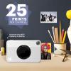 imageKodak Printomatic Digital Instant Print Camera Neon Green with Kodak 2x3 Premium ZINK Photo Paper 50 SheetsGrey