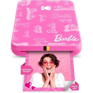 imageKODAK Step Instant Smartphone Photo Printer  Portable Mini Color Wireless Mobile Printer  Zink 2x3 StickyBack Photos  Bluetooth Compatible with iOS ampamp Android Devices  Fun Editing App  BlackBarbie Signature