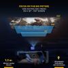 imageKODAK FLIK X4 Home Projector  40 LCD Compact Home Theater System Projects Up to 150 with 1080p Compatibility ampamp Bright Lumen LED Lamp  VGAAVHDMIUSBTF Inputs  Remote Tripod ampamp Carry Case