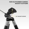 imageKODAK PhotoGear 42 Tripod  8Section Aluminum Stainless Steel Tripod wBluetooth Remote Telescoping LegLock Height Adjustment 360 Ball Head Rubber Feet Smartphone Adapter EGuide ampamp Carry Case