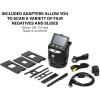 imageKodak SCANZA Digital Film ampamp Slide Scanner  Converts 35mm 126 110 Super 8 ampamp 8mm Film to JPEG with 35quot LCD EasyLoad Inserts ampamp Adapters