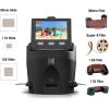 imageKodak SCANZA Digital Film ampamp Slide Scanner  Converts 35mm 126 110 Super 8 ampamp 8mm Film to JPEG with 35quot LCD EasyLoad Inserts ampamp Adapters