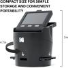 imageKodak SCANZA Digital Film ampamp Slide Scanner  Converts 35mm 126 110 Super 8 ampamp 8mm Film to JPEG with 35quot LCD EasyLoad Inserts ampamp Adapters