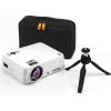 imageKODAK FLIK X7 Home Projector Max 1080p HD with Tripod ampamp Case Included  Compact Projects Up to 150 with 720p Native Resolution ampamp 30000 Hour Lumen LED Lamp AV VGA HDMI ampamp USB Compatible