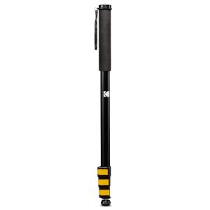 imageKODAK PhotoGear 72 Portable Monopod  2172 Lightweight Aluminum Monopod  4Section Flip Lock Adjustment Smartphone Adapter Rubber Foot with Retractable Spike Wrist Strap ampamp Bonus EGuide ampamp Case