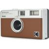 imageKODAK EKTAR H35 Half Frame Film Camera 35mm Reusable FocusFree Lightweight EasytoUse Sand Film ampamp AAA Battery are not IncludedBrown