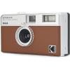 imageKODAK EKTAR H35 Half Frame Film Camera 35mm Reusable FocusFree Lightweight EasytoUse Sand Film ampamp AAA Battery are not IncludedBrown