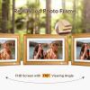 imageKODAK 101 Inch WiFi Digital Picture Frame with 32GB Storage Electronic Smart Digital Photo Frame 1280x800 IPS Touch Screen AutoRotate Share Moments Instantly Gifts for Women Mothers Day ChristmasLight Brown