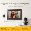 imageKODAK 101 Inch WiFi Digital Picture Frame with 32GB Storage Electronic Smart Digital Photo Frame 1280x800 IPS Touch Screen AutoRotate Share Moments Instantly Gifts for Women Mothers Day ChristmasBlack