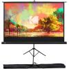 imageKODAK 60 Inch Projector Screen with Stand  Pull Down Projection Backdrop for Outdoor ampamp Indoor Movies with Adjustable Tripod White Matte Fabric Material ampamp Storage Carry Case  Lightweight ampamp Portable