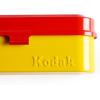 imageKODAK Film Case  for 5 Rolls of 35mm Films  Compact Retro Steel Case to Sort and Safeguard Film Rolls Film is not Included RedRed