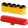 imageKODAK Film Case  for 5 Rolls of 35mm Films  Compact Retro Steel Case to Sort and Safeguard Film Rolls Film is not Included RedRed