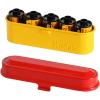 imageKODAK Film Case  for 5 Rolls of 35mm Films  Compact Retro Steel Case to Sort and Safeguard Film Rolls Film is not Included RedRed