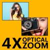 imageKODAK PIXPRO Friendly Zoom FZ45BK 16MP Digital Camera with 4X Optical Zoom 27mm Wide Angle and 27quot LCD Screen BlackRed
