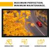 imageKODAK Projector Screen  100 Fixed Frame Home Projection Screen with Black Velvet Frame Durable PVC ampamp Wall Mount Kit  160 View Angle 169 11 Full HD 4K 8K ampamp Active 3D Ready for Movies ampamp Gaming120 