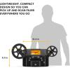 imageKODAK REELS 8mm ampamp Super 8 Films Digitizer Converter with Big 5 Screen Scanner Converts Film Frame by Frame to Digital MP4 Files for Viewing Sharing ampamp Saving on SD Card for 3 4 5 7 and 9 Reels