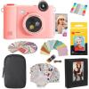 imageKODAK Smile 2in1 Digital Instant Print Camera ampamp Wireless Bluetooth Photo Printer  10MP SpecialEffect Rotating Lens Zink 2x3 StickyBack Photos Print via Fun App from Smart Devices  BlackPink