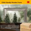 imageKODAK Wooden WiFi Digital Picture Frame 32G 101 Inch Digital Photo Frame 1280x800 HD IPS Touch Screen AutoRotate Share Photos and Videos via KODAK App for Friends and FamilyWood