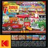 imageRoseArt  Kodak Premium  50s Diner  1000 Piece Jigsaw Puzzle for Adults50s Diner