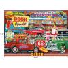 imageRoseArt  Kodak Premium  50s Diner  1000 Piece Jigsaw Puzzle for Adults50s Diner