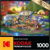 imageRoseArt  Kodak Premium  50s Diner  1000 Piece Jigsaw Puzzle for AdultsShiny Happy Campers