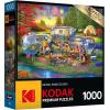 imageRoseArt  Kodak Premium  50s Diner  1000 Piece Jigsaw Puzzle for AdultsShiny Happy Campers