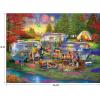 imageRoseArt  Kodak Premium  50s Diner  1000 Piece Jigsaw Puzzle for AdultsShiny Happy Campers
