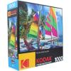 imageRoseArt  Kodak Premium  Hunsett Mill and The River Ant Norfolk England  1000 Piece Jigsaw Puzzle for AdultsBoats in Port Kouloura