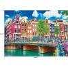 imageRoseArt  Kodak Premium  Hunsett Mill and The River Ant Norfolk England  1000 Piece Jigsaw Puzzle for AdultsColorful Waterfront Buildings  Amsterdam