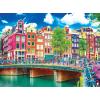 imageRoseArt  Kodak Premium  Hunsett Mill and The River Ant Norfolk England  1000 Piece Jigsaw Puzzle for AdultsColorful Waterfront Buildings  Amsterdam