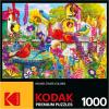 imageRoseArt  Kodak Premium  Stowaways  1000 Piece Jigsaw Puzzle for AdultsBird Bath Garden
