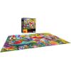 imageRoseArt  Kodak Premium  Stowaways  1000 Piece Jigsaw Puzzle for AdultsBird Bath Garden