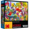 imageRoseArt  Kodak Premium  Stowaways  1000 Piece Jigsaw Puzzle for AdultsBird Bath Garden