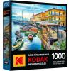 imageRoseArt  Kodak Premium  Stowaways  1000 Piece Jigsaw Puzzle for AdultsHarbor of Naples Italy