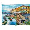 imageRoseArt  Kodak Premium  Stowaways  1000 Piece Jigsaw Puzzle for AdultsHarbor of Naples Italy