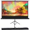 imageKODAK 60 Inch Projector Screen with Stand  Pull Down Projection Backdrop for Outdoor ampamp Indoor Movies with Adjustable Tripod White Matte Fabric Material ampamp Storage Carry Case  Lightweight ampamp Portable