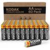 imageKODAK AA Batteries  Alkaline Batteries 15V Mignon LR06 MN1500 AM3 Battery Pack 60 Count Qty 60