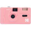 imageKodak M35 Film Camera Reusable Focus Free Easy to Use Build in Flash and Compatible with 35mm Color Negative or BlW Film Film and AAA Battery NOT Included Flame ScarletCandy Pink