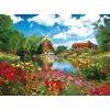 imageRoseArt  Kodak Premium  Hunsett Mill and The River Ant Norfolk England  1000 Piece Jigsaw Puzzle for AdultsHunsett Mill and The River Ant  Norfolk