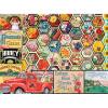 imageRoseArt  Kodak Premium  Love is Everywhere  1000 Piece Jigsaw Puzzle for AdultsHoneycomb Flowers and Seeds