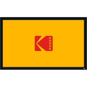 imageKODAK Projector Screen  100 Fixed Frame Home Projection Screen with Black Velvet Frame Durable PVC ampamp Wall Mount Kit  160 View Angle 169 11 Full HD 4K 8K ampamp Active 3D Ready for Movies ampamp Gaming120 