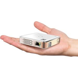 imageKodak Ultra Mini Portable Projector  HD 1080p support LED DLP Rechargeable Pico Projector  100quot Display Builtin Speaker  HDMI USB and Micro SD  Compatible with iPhone iPad Android Phones