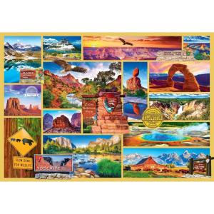 imageRoseArt  Kodak Premium  US National Parks  1500 Piece Jigsaw Puzzle for AdultsUS National Parks